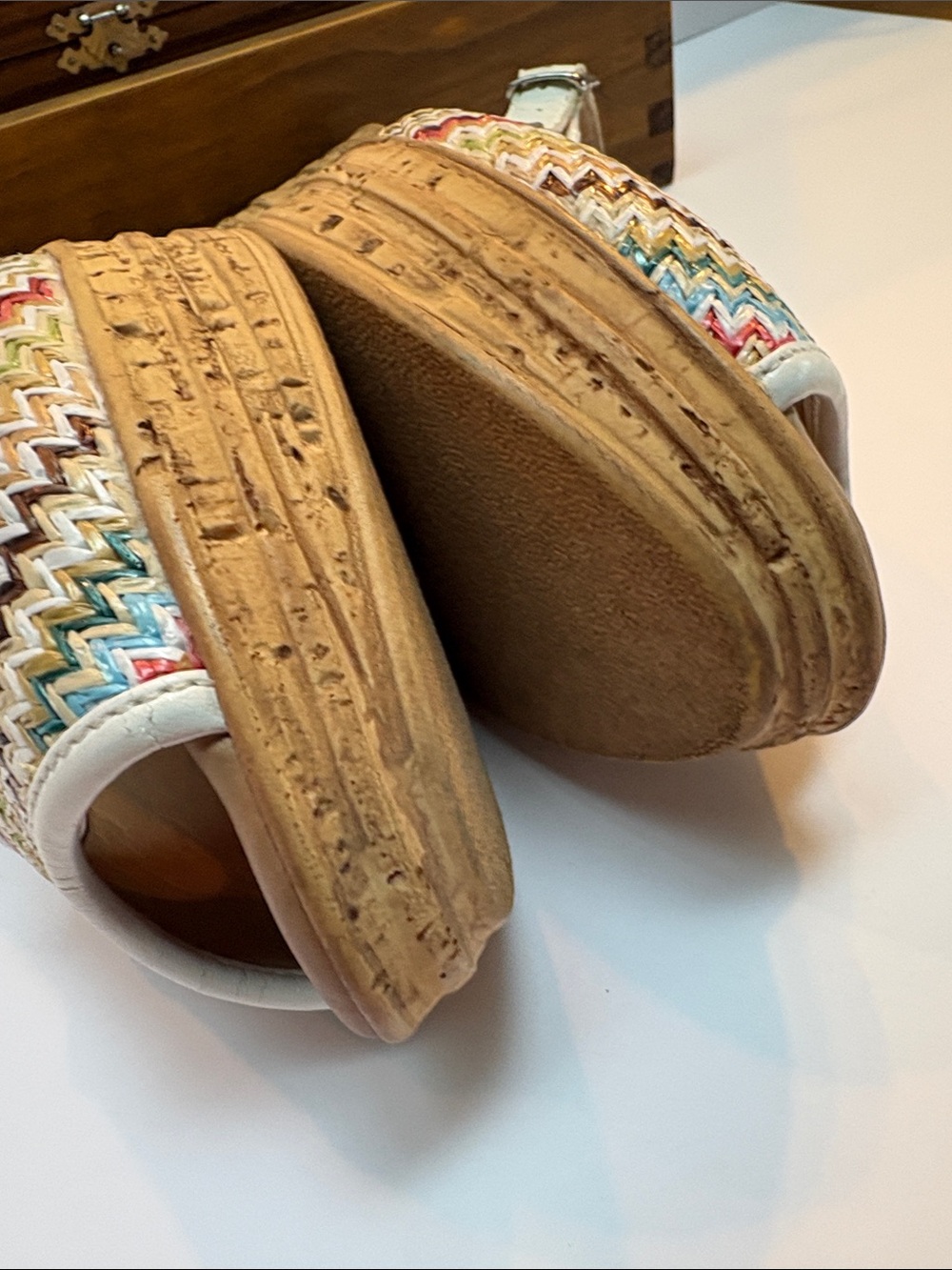 Italian Leather Wedges- Spring Step - Picture 8 of 10